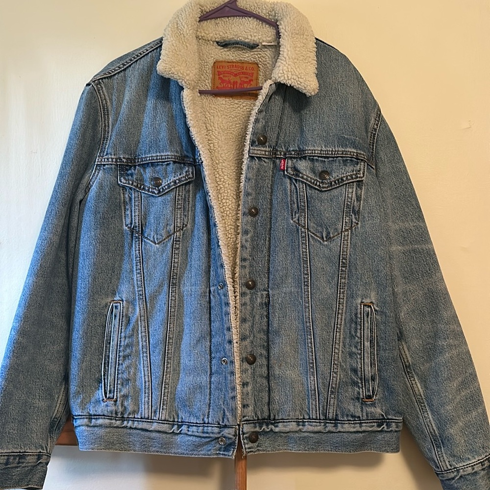 Levi’s Sherpa Lined Denim Jacket